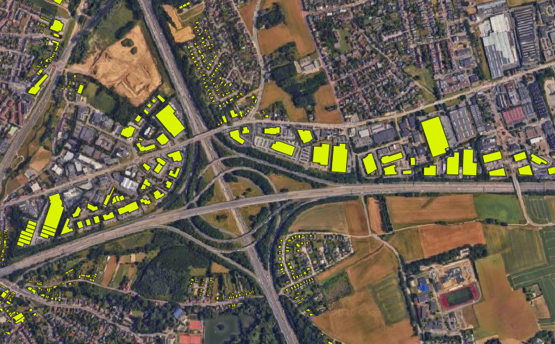 Land parcel digitization cadastral mapping