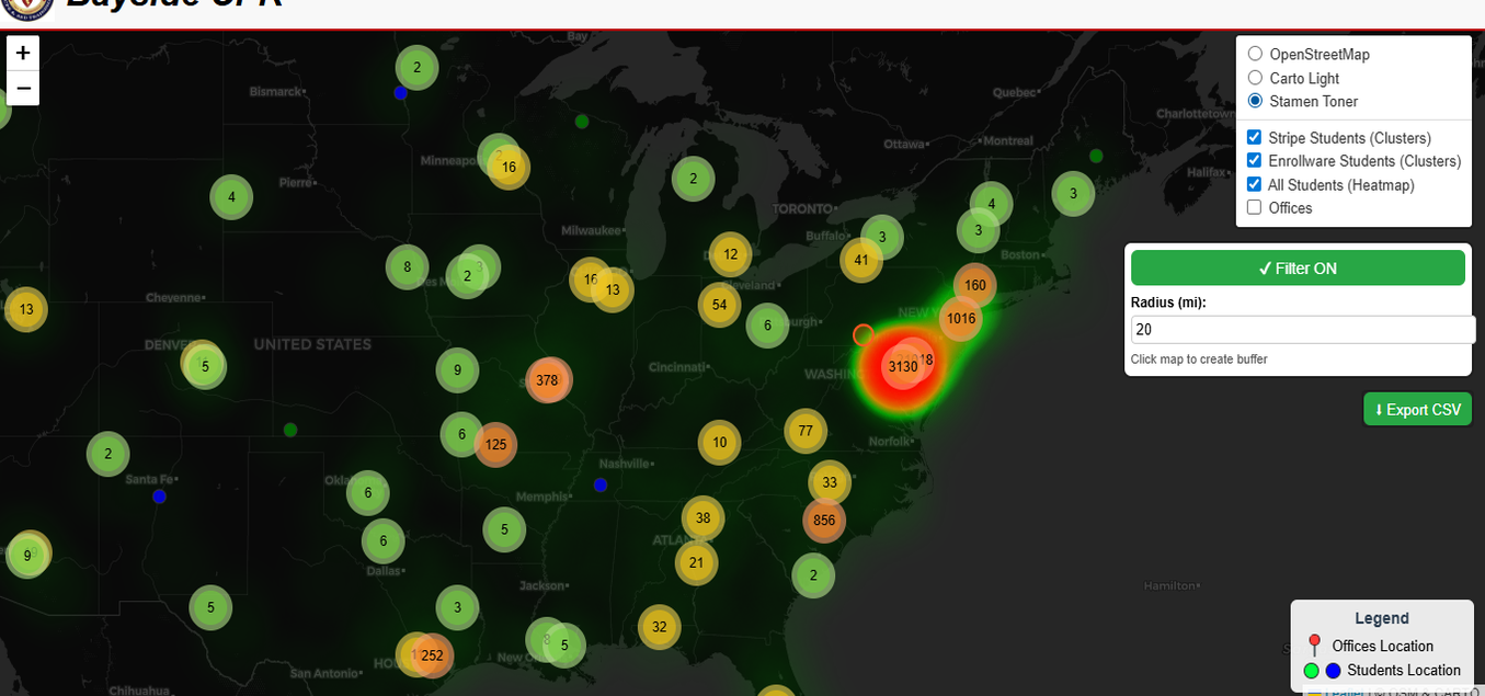 ArcGIS Online heatmap for CPR services