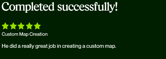 5 star GIS client review 9